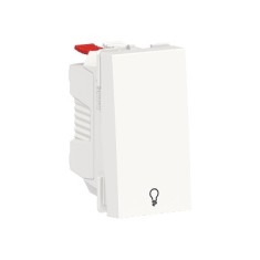 Intrerupator revenire simbol lumina 1M Schneider Noua Unica alb NU310618L