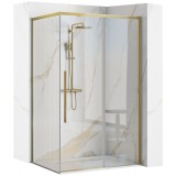 Cabina de dus SOLAR GOLD Brush 100x80cm