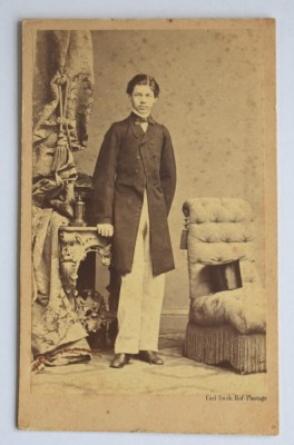 CDV Atelier Germania Berlin Carl Suck tanar roman foto