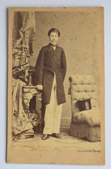 CDV Atelier Germania Berlin Carl Suck tanar roman