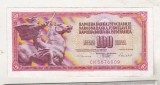 Bnk bn Iugoslavia 100 dinari 1986 circulata