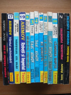 ISAAC ASIMOV - LOT 13 VOLUME foto