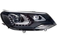 Far VW Touareg 04.2010- HELLA partea Dreapta daytime running light bixenon tip bec D3S foto