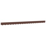 Cumpara ieftin Panza de rezerva fald copertina, dungi maro, 400 cm