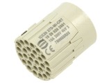 Conector circular tată 27 pini, pe cablu, fără contacte