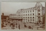 BUCURESTI , PIATA GARII DE NORD , CARTE POSTALA , ANII &#039;20