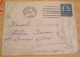 D11 - CRP - Circulatie postala 2 - America - Romania - 1928