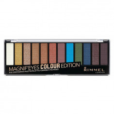 Paleta de farduri Rimmel Magnif Eyes Colour Edition Eye Contouring Palette, 14.2 g foto