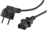 CABLU alimentare GEMBIRD 3m, intrare Shucko, iesire C13, 10A, certificare VDE, bulk, black, &quot;PC-186-VDE-3M&quot; (timbru verde 0.8 lei)