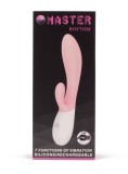 Pretty Love Master Rhythm Pink - Vibrator Iepuraș Re&icirc;ncărcabil, 19,5 cm, Orion