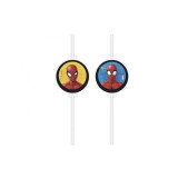 Set 4 paie de baut cu medalion, model Spiderman