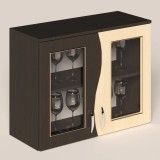 Corp superior CIP S , 80 geam, wenge mesteacan