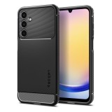 Cumpara ieftin Husa pentru Samsung Galaxy A25 5G, Spigen Rugged Armor, Black