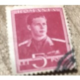 (FAV) Timbre Regele Mihai 5 Lei