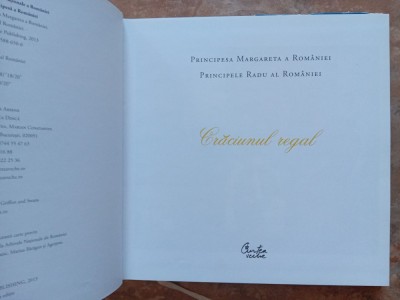 CRĂCIUNUL REGAL - PRINCIPESA MARGARETA A ROM&amp;Acirc;NIEI , 2013 foto