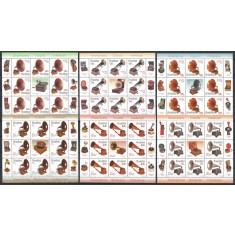 Romania 2019 - LP 2266 nestampilat - Colectii romanesti: gramofoane I - bloc 8+1
