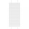vidaXL Jaluzea plisată alb 60x150 cm Lățime țesătură 59,4cm poliester 4015492