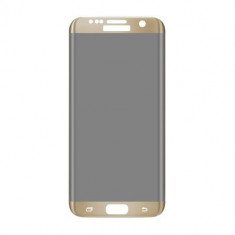 Folie Sticla Samsung Galaxy S7 Edge G935 Protectie Display Acoperire Completa Aurie foto