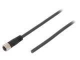Cablu de Conectare M8 4PIN 5m 30VAC 4A