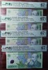 Bancnote 10000 lei 2001, consecutive