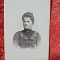 Fotografie tip CDV, Femeie inceput de secol XX