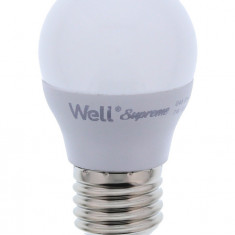 Bec LED G45 E27 7W 230V lumina calda, Supreme Well