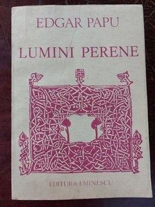 Lumini perene- Edgar Papu foto