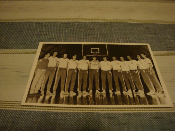 Echipa de baschet Dinamo Bucuresti - poza