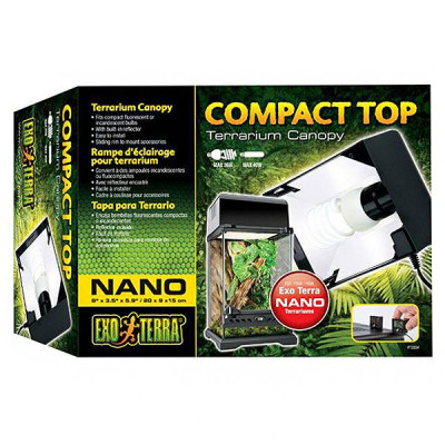 Iluminare terariu Exo Terra Compact Top Nano 20 foto