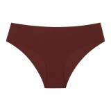 Chiloți Damă Emilia, Talie joasă, Fără cusături, Violet Prună - Violet Prună, XL, Linovit Store