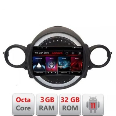 Navigatie Mini 2007-2011 Octa Core cu Android Radio Bluetooth Internet GPS WIFI DSP 3+32 GB 4G KIT-mini-01+EDT- LENOVO LITE CarStore Technology foto