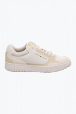 Sneakers barbati Th Basket Core Lth Mix Ess bej (Marime: 44) foto