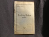 Dascalii din literatura romana de Alexiu David anul 1929 / 36 pagini !