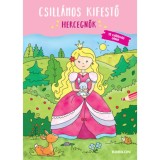 Csill&aacute;mos kifestő - Hercegnők