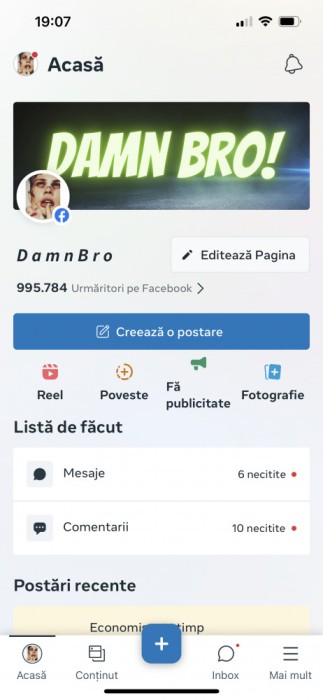 Vand pagina de Facebook cu 1.000.000.000 aprecieri