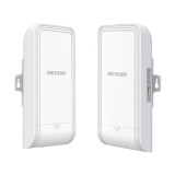 Set wireless emitator-receptor, 5GHz 802.11ac, 867Mbps, max. 5Km, 12 dBi, PoE - HIKVISION DS-3WF02-5AC-D SafetyGuard Surveillance