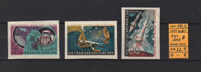 Vietnam, 1962 | Zborul &amp;icirc;n grup Vostok 3 şi Vostok 4 - Cosmos | NDT - MNH | aph foto