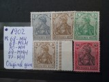 1902-Partial set-Mi=+200$-MNH+MLH-Perfect, Nestampilat