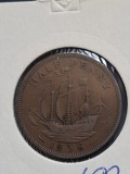 Half penny 1938