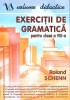 Exercitii Gramatica Clasa a VIII-a - Roland Schenn - Editura Vizual, 1998 - Carte Romana, Necartonata