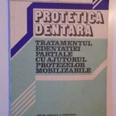 PROTETICA DENTARA TRATAMENTUL EDENTATIEI PARTIALE CU AJUTORUL PROTEZELOR MOBILIZABILE de LUCIAN ENE 1981