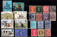 A7 T1 45 - Timbre foarte vechi - Anglia - Marea Britanie si colonii
