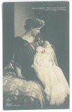 5827 - Queen MARY, Maria &amp; Princess ILEANA, Regale, Royalty, Romania - old postcard - unused