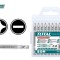 TOTAL - BIT - PH2 + SL6.0*1.0/ 65MM/ 10 BUC/SET (INDUSTRIAL) PowerTool TopQuality