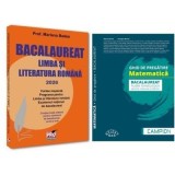 Pachet Bacalaureat 2026. Limba si literatura romana si Matematica filiera tehnologica: servicii, resurse si tehnic - Mariana Badea, Marius Burtea
