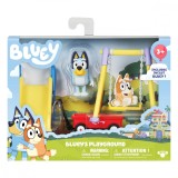 Set de joaca Bluey, cu figurine, Parcul