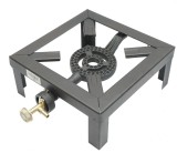 Cumpara ieftin Arzator gaz patrat cu 4 picioare 250x250x100mm