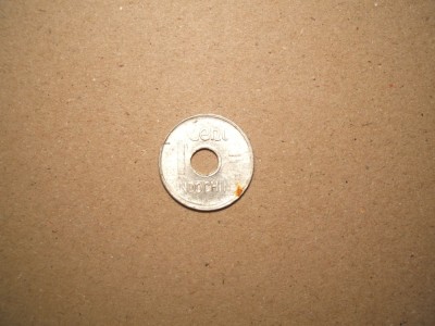INDOCHINA 1 CENT 1943 UNC foto