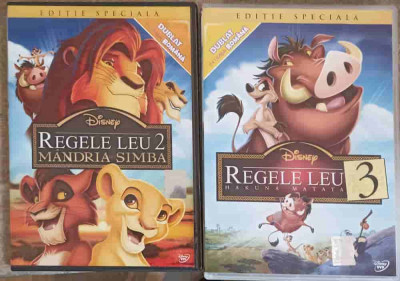 SET 2 DVD-URI REGELE LEU VOL.2-3 foto