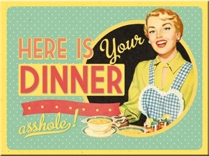 Magnet - Here is Your Dinner foto
